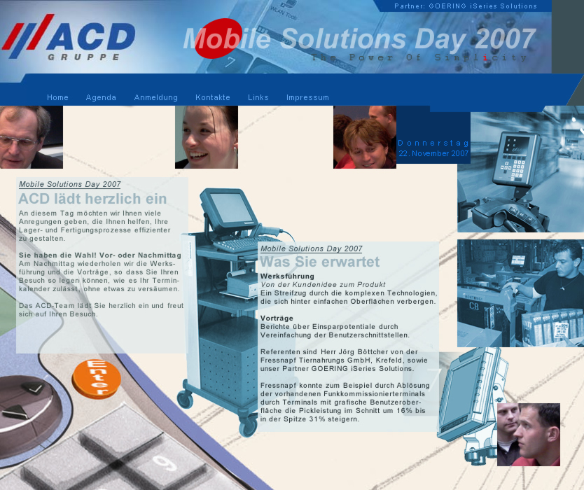 Mobile Solutions Day 2007